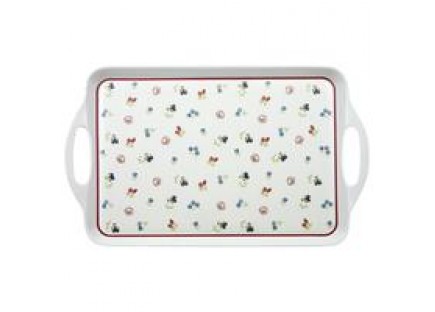 Petite Fleur Melamine Tray